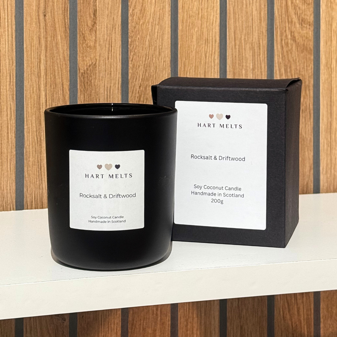 Rocksalt & Driftwood Candle