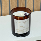 Serene Crystal Candle