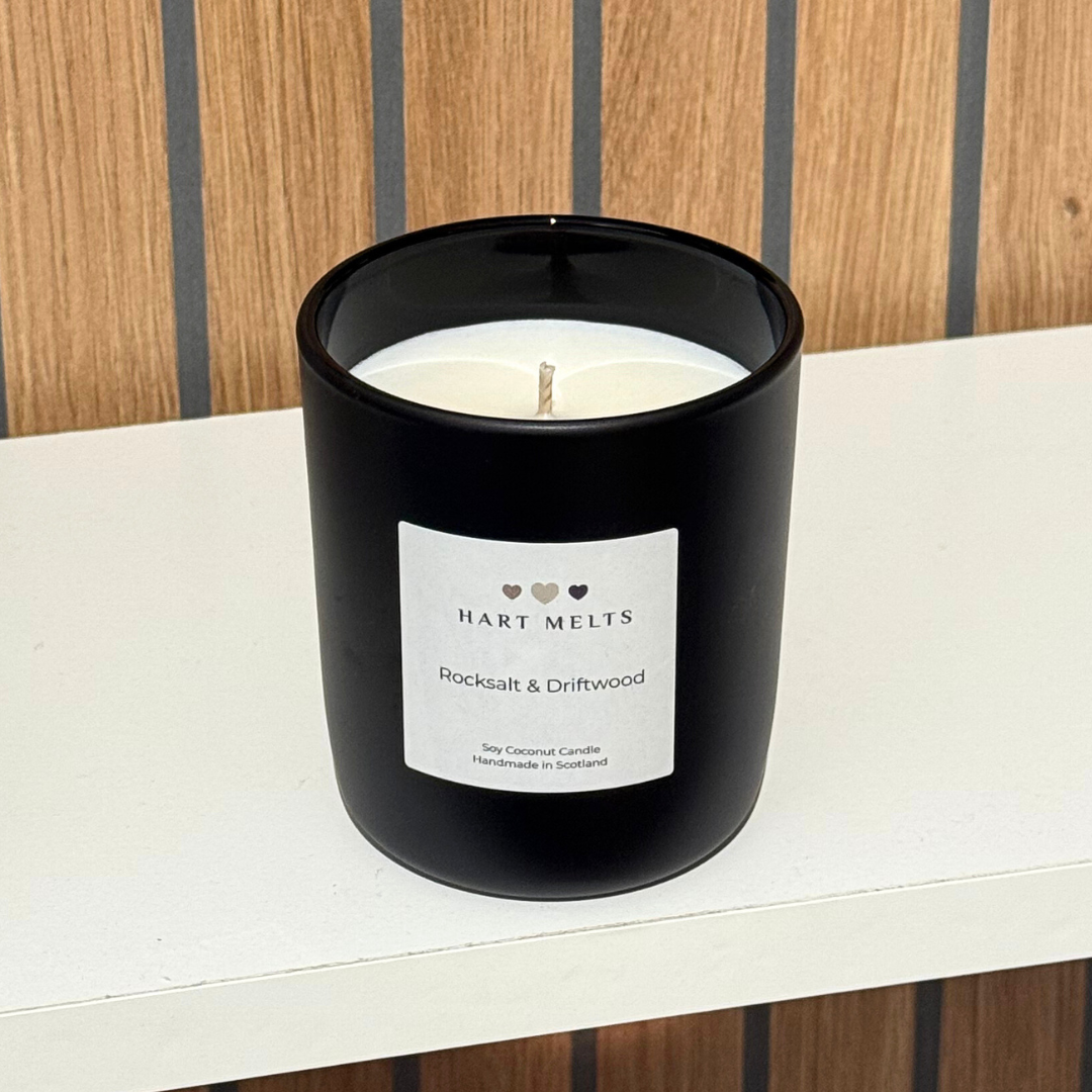 Rocksalt & Driftwood Candle