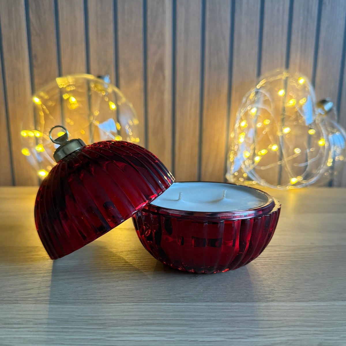 Christmas Bauble Red Festive Cranberry