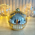 Christmas Bauble Gold Cinnamon & Apple