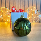 Mini Bauble - Green Fireside