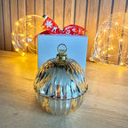 Mini Bauble - Gold Cinnamon & Apple