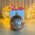 Mini Bauble - Blush Red Berry & Holly