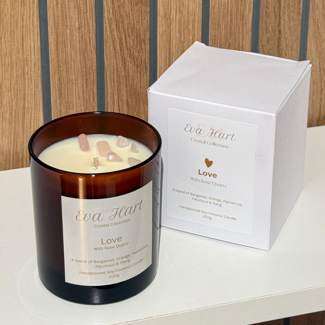 Love Crystal Candle
