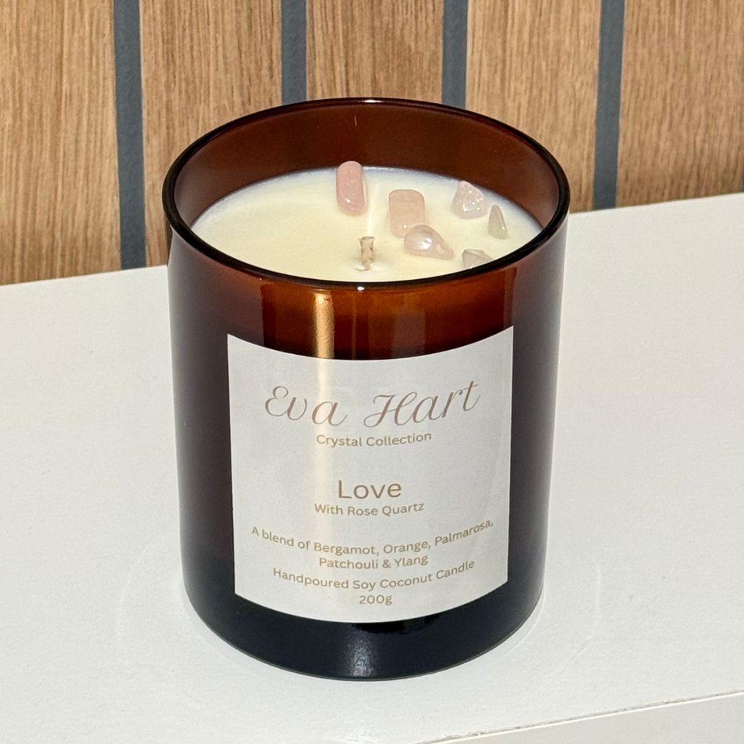 Love Crystal Candle